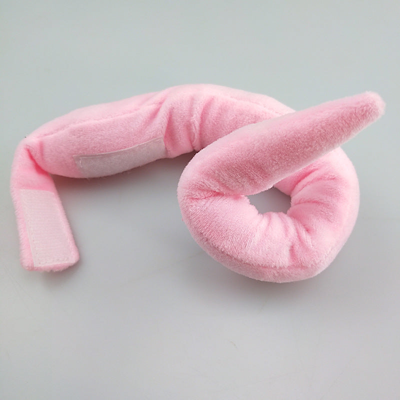 Wholesale Halloween Cute Pink Cartoon Plush Animal Pig Headband